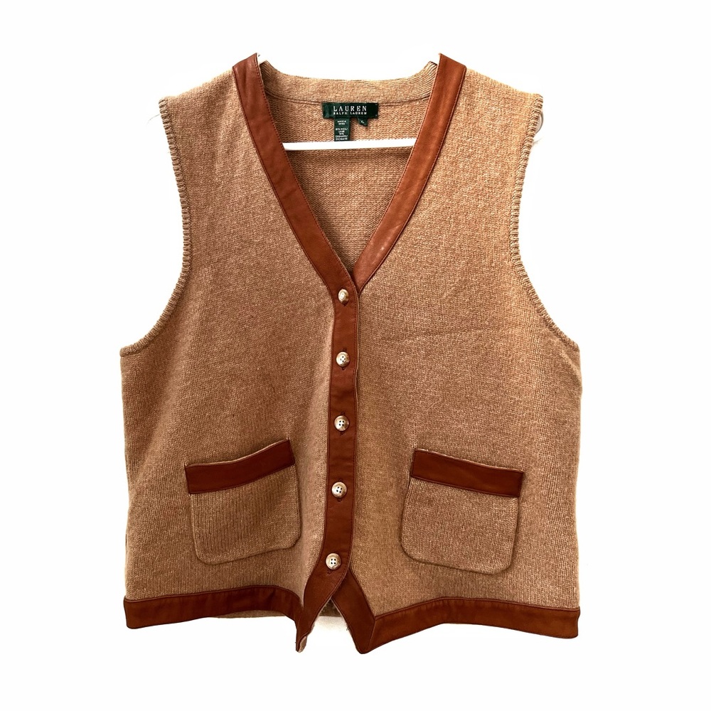VINTAGE Ralph Lauren Vest